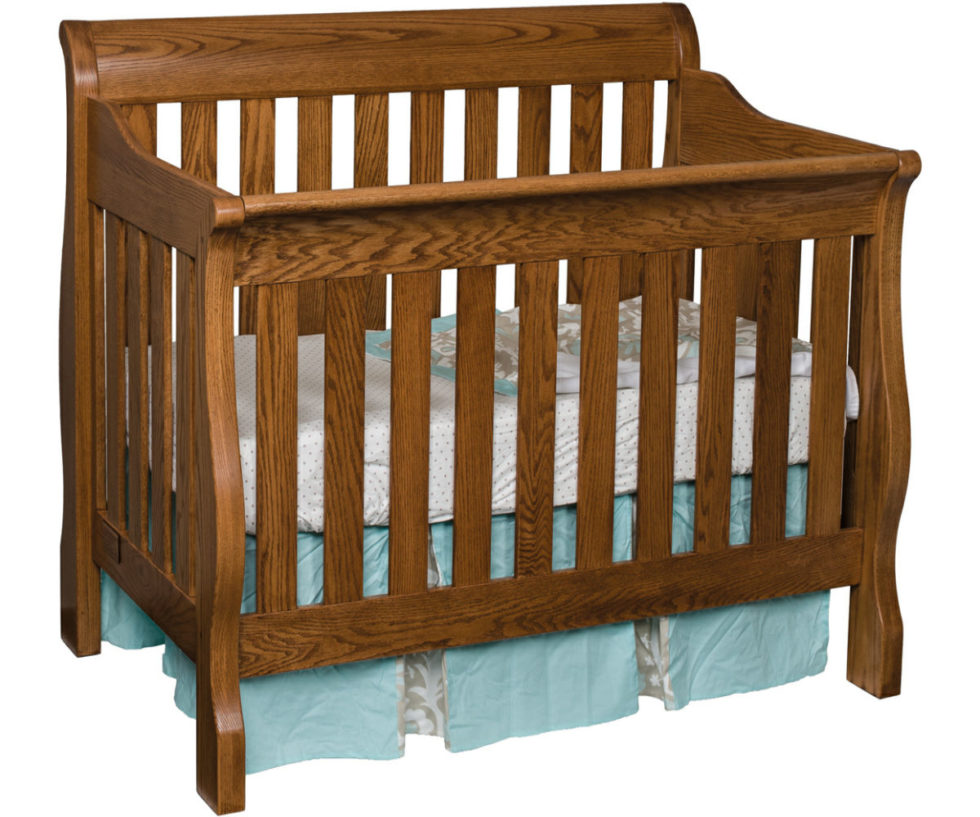 Traditional Slat Crib Liberty Square Furniture