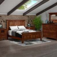 Homestead 2 Doors 1 Drawer Nightstand - Image 7