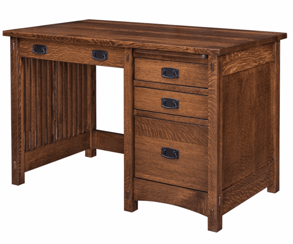 Signature Mission Single Pedestal Desk