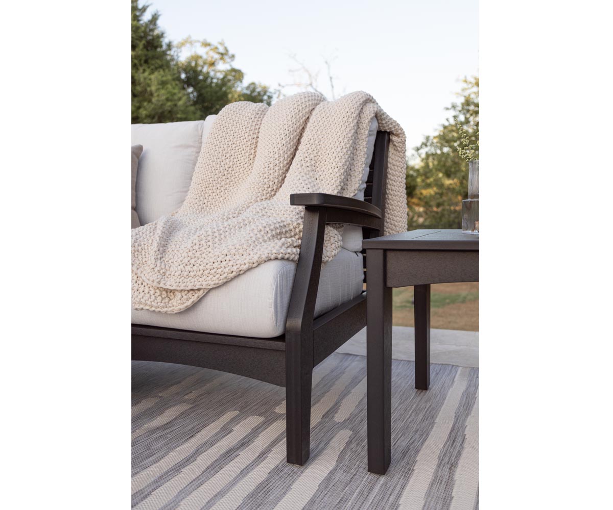 Classic Terrace Arm Chaise Lounge - Left - Image 3