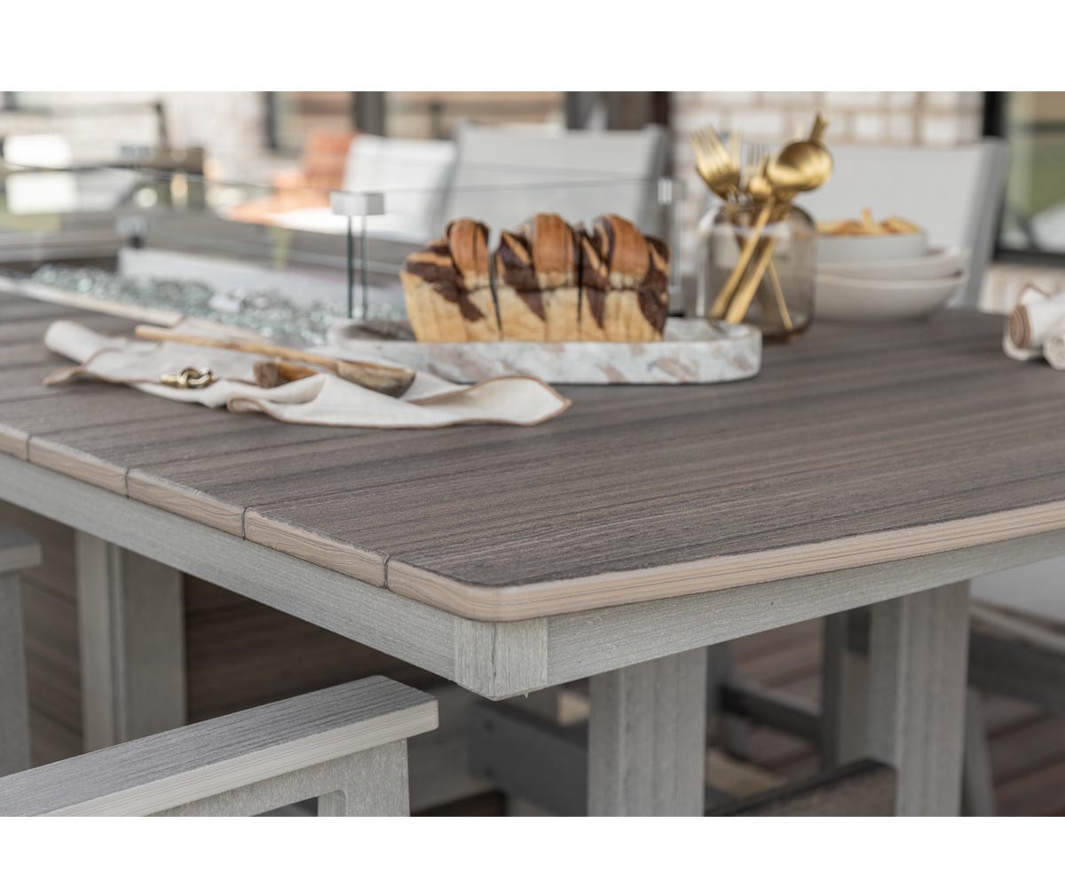 Garden Classic 44" x 72" Rectangular Table - Image 2