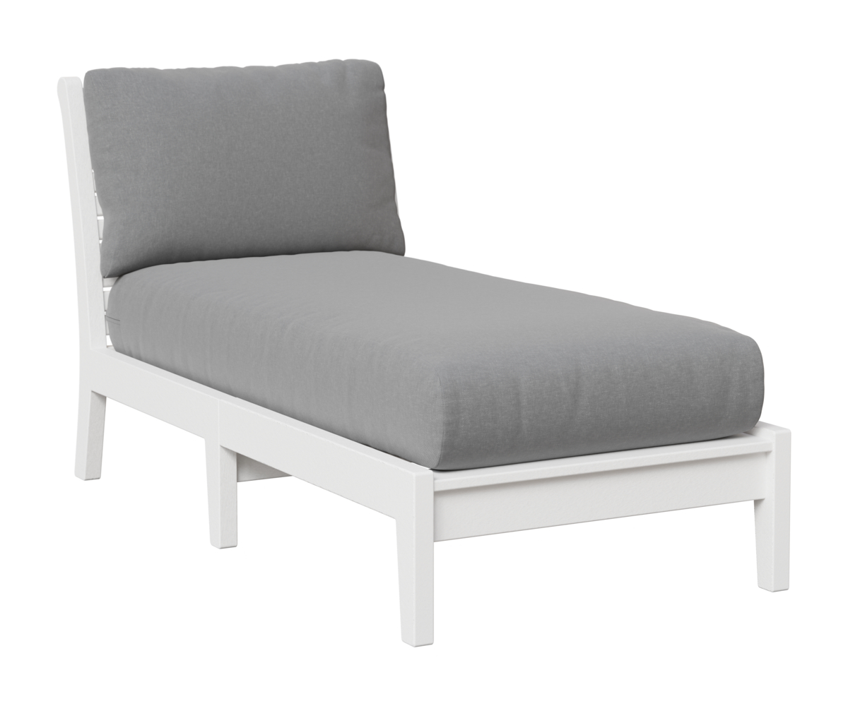 Classic Terrace Armless Chaise Lounge