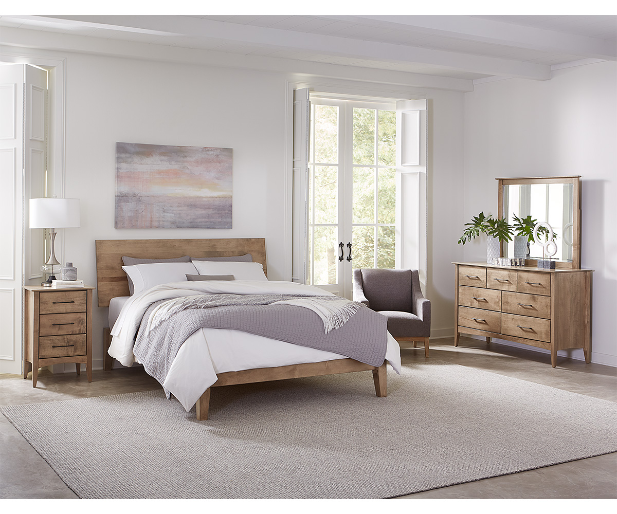 Atlantic 1 Drawer 1 Door Nightstand - Image 5