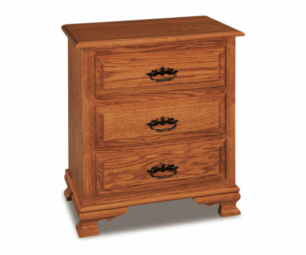Heritage 3 Drawer Nightstand