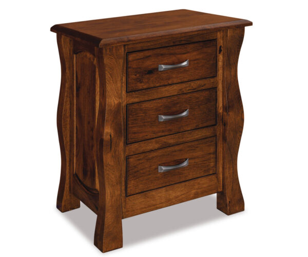 Reno 3 Drawer Nightstand
