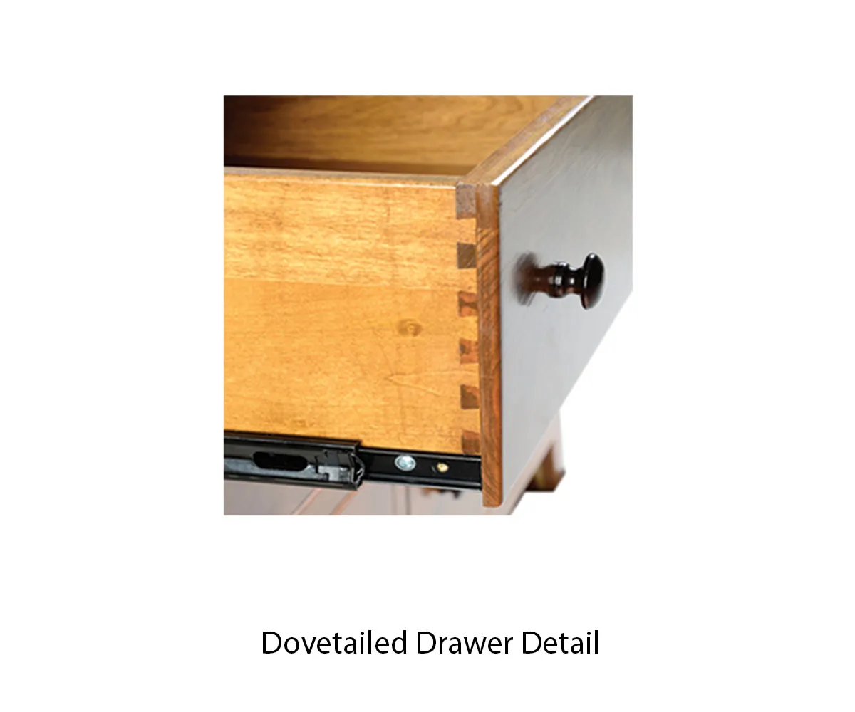 Boulder Creek 1 Drawer Nightstand - Image 5
