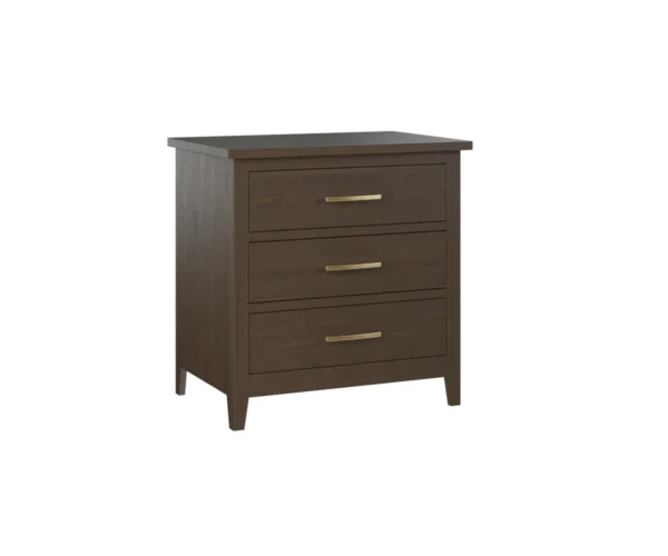 Lakeside 3 Drawer Bedside Chest