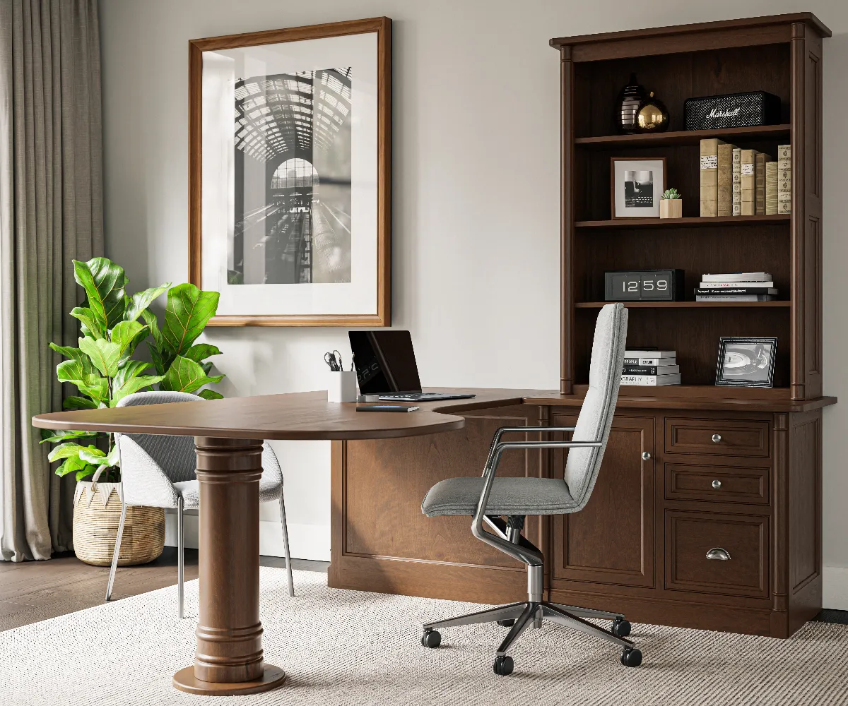 Covington Pedestal Desk - Image 2