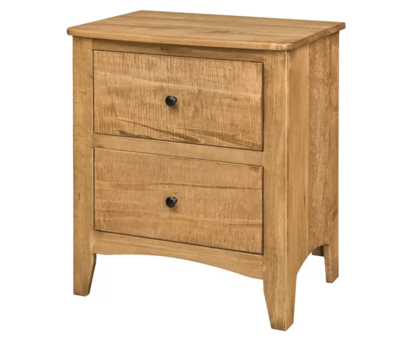 Carlston 2 Drawer Nightstand
